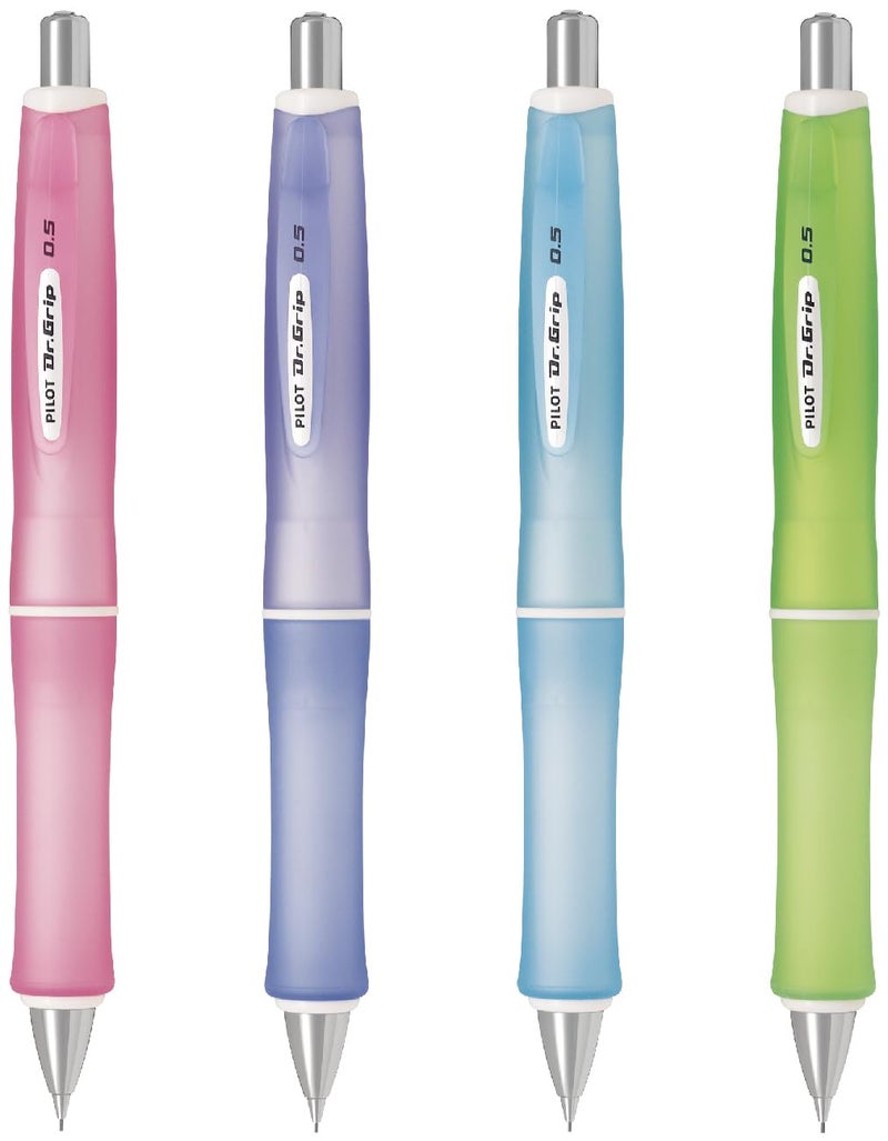 Pilot Dr. Grip G-Spec Frost Color Shaker Mechanical Pencil - 0.5 mm, Frost Soft Blue Body (HDGS-60R-RSL) - Image 5