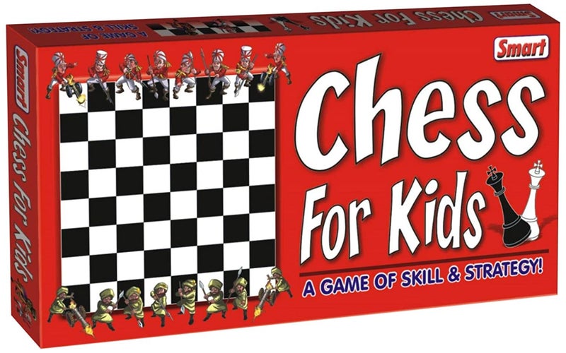 Smart - 1077 Chess for Kids, Multi-Coloured, for Kids