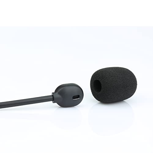 LEFXMOPHY Pop Filter Replacement for SteelSeries Arctis 1 3 5 7 7X 7P 9X Pro Gaming Headset Mic Foam Cover, 3-Pack Windscreen - Image 2