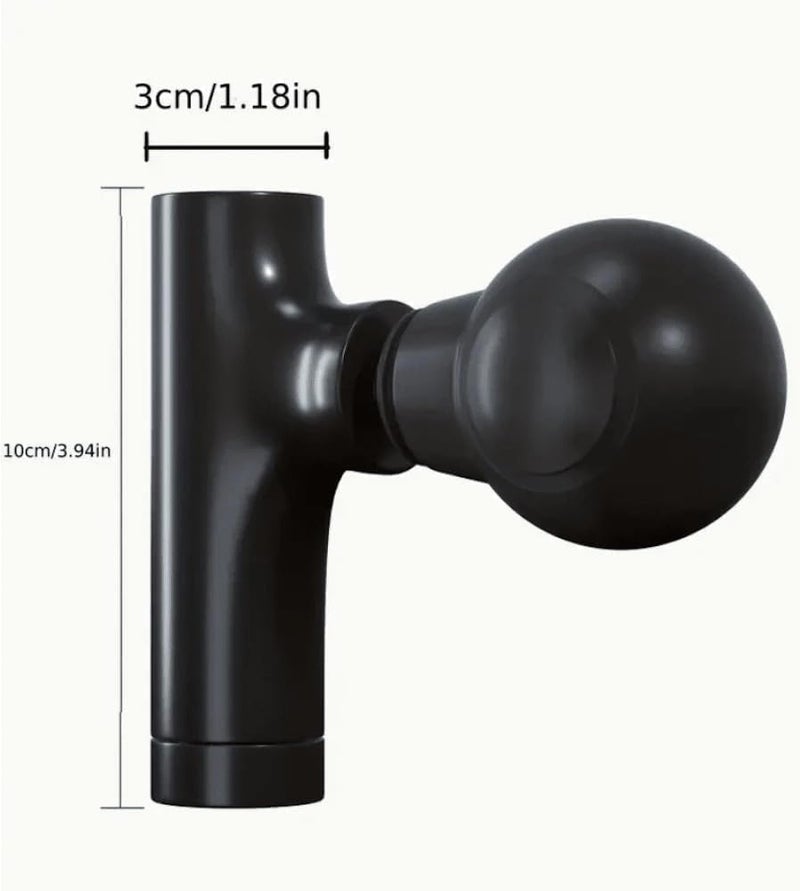 ALKAYAN Body Massager, Handheld Muscle Massager with Professional- Heads, Low-Noise V... - Image 4