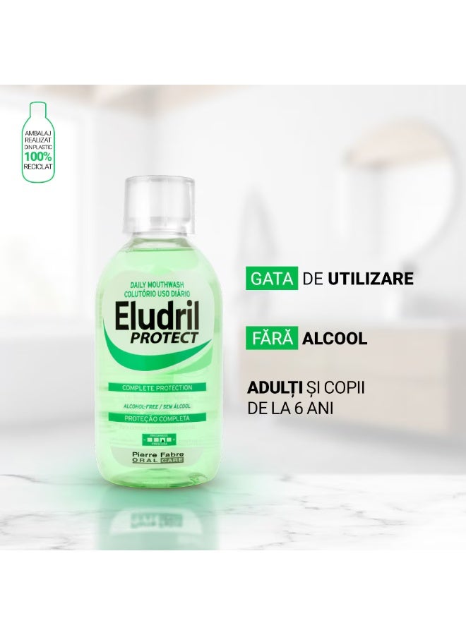 Eludril Protect Daily Mouthwash Complete Protection 500ml - Image 3