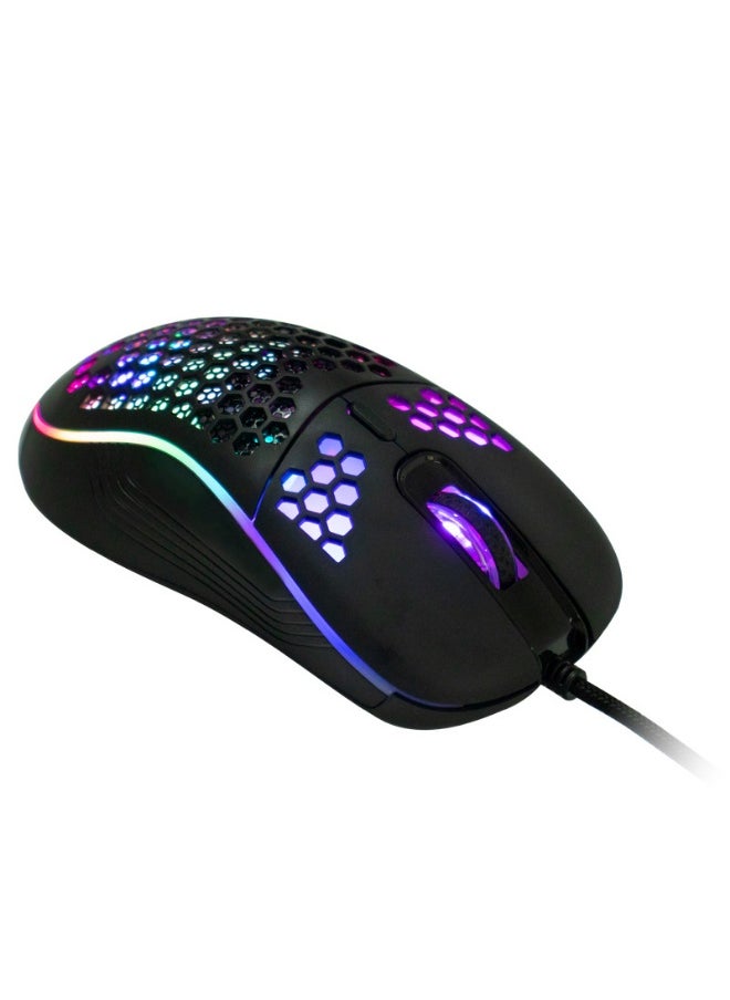 Keyboard,K320 104 Keys Gaming Keyboard and Mouse Combo with RGB Backlit Number Pad, All-Metal Panel Waterproof Light Up PC Keyboard, USB Wired Computer Keyboards Gaming for MAC Xbox PC Gamer