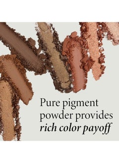 LAURA GELLER NEW YORK The Casual Collection Copper & Khaki 14 MultiFinish Eyeshadows : 14 Pigmented Eyeshadows Blendable Natural Look  - Image 3