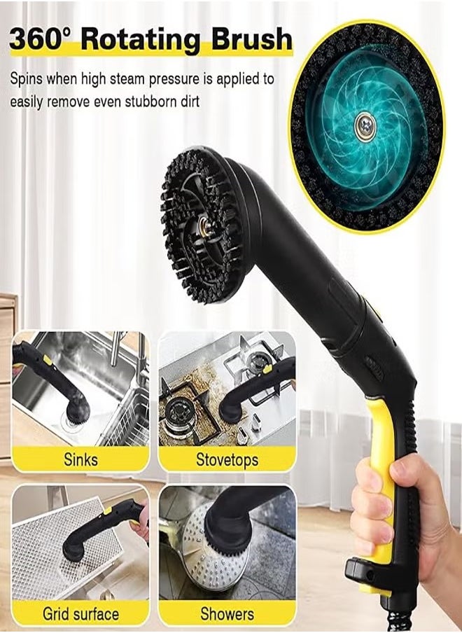 ET-LIFE Steam Cleaner, 5Bar Steam Pressure, 5-8Min Heating Time, 2000W, 2L, for Floor Cleaning/Car Cleaning/Sofa Cleaning/Kitchen Cleaning/Toilet Cleaning/Washer Cleaning/Housekeeping  - Image 3