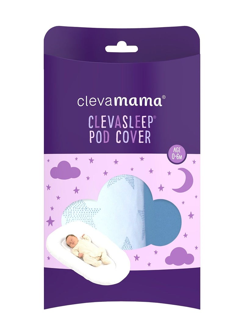 ClevaFoam® Baby Pod Cover - Blue (0-6m)