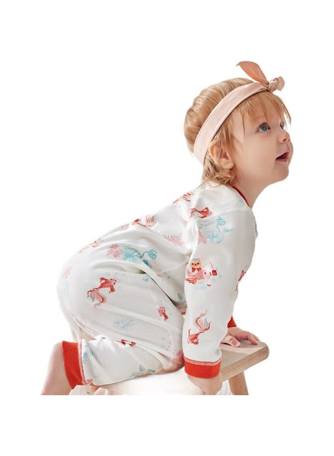 Beptides Baby Clothes, Onesie For Newborns, Spring And Autumn, Seamless Cotton, Adorable Infant Romper, Crawling Suit - Image 3