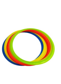 Spall Agility Training Rings – Set of 50cm, 60cm, 70cm Speed and Coordination Hoops for Football, Soccer, Fitness, Gym, Sports Training & Obstacle Courses  - Image 2