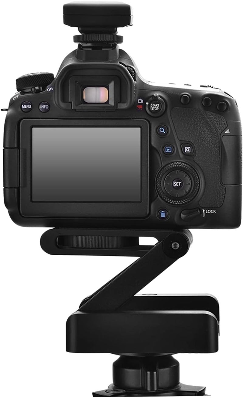 Z Type Tilt Flexible Folding Tripod Head 1 4 Mounting Screw for Nikon DSLR Portable Z-Type Tripod Head Flexible Tilt Head Folding Tripod Quick Release Plate Mounting with 1 - Image 2