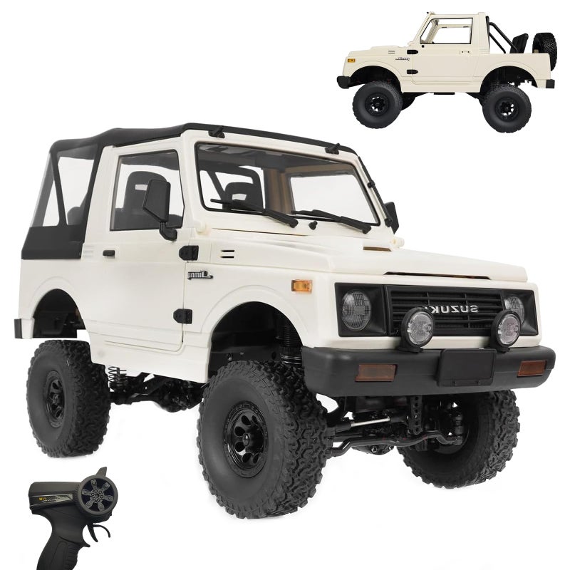 Skymaker WPL C741 Suzuki Jimny 110 Outdoor Remote Controlled Car 4WD Four Wheel Drive RC Car Rock Crawling Crawler for All Terriens OffRoad Driving - Image 3