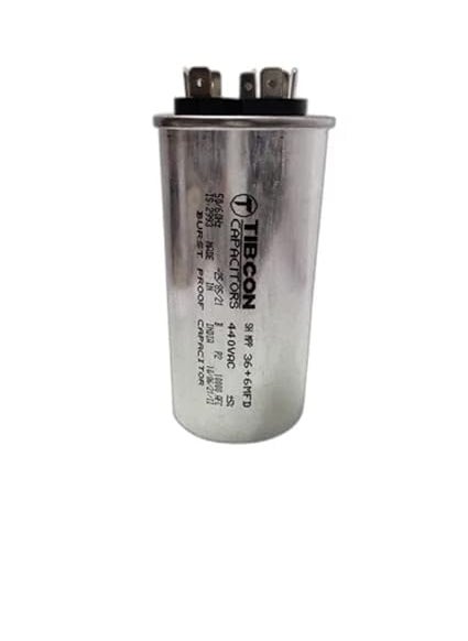 Tibcon Tibcon Capacitor for Air Conditioner Split Window Air Conditioners 1 Ton 15 Ton Air Conditioner 366 MFD  - Image 1