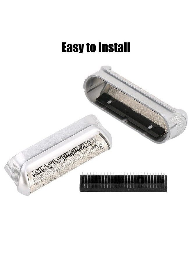 ZJchao - 5S Shaver Replacement Foil & Cutter For Braun Replacement Foil Cutter Head Electric Razor Blade Razor Accessories For Braun M90 M60 P40 P50 P60 P70 P80 555 575 3705S - Image 1