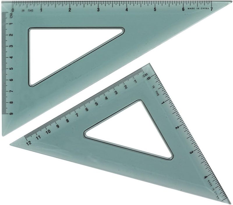 Westcott Triangular Scale KT90 Pack of 2 clear 11 x 575 x 025 inches