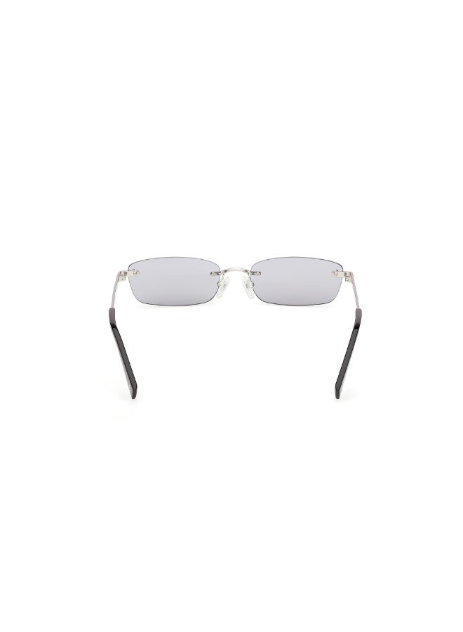 GUESS نظارات شمسية معدنية من جيس جينز بدون إطار مع حماية من الأشعة فوق البنفسجية GJ0000508V55 - Image 4