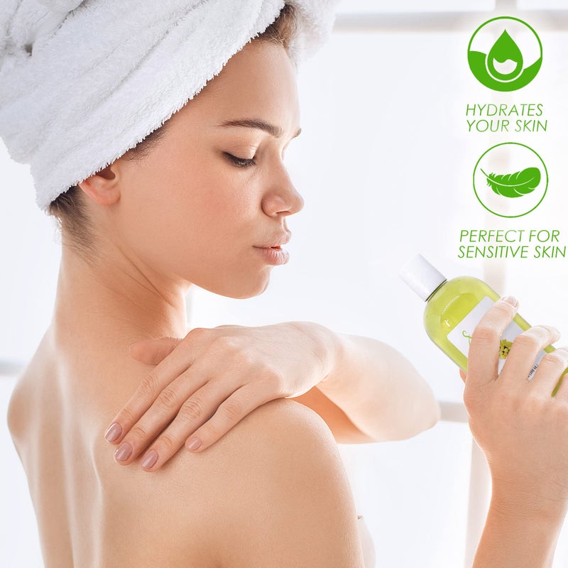 Soapeauty GRAPESEED OIL Cold Pressed Unrefined | 100% Natural Available in Bulk | Carrier for Essential Oils, Face, Skin, Hair Moisturizer, Soap Making | 32 OZ - Image 2