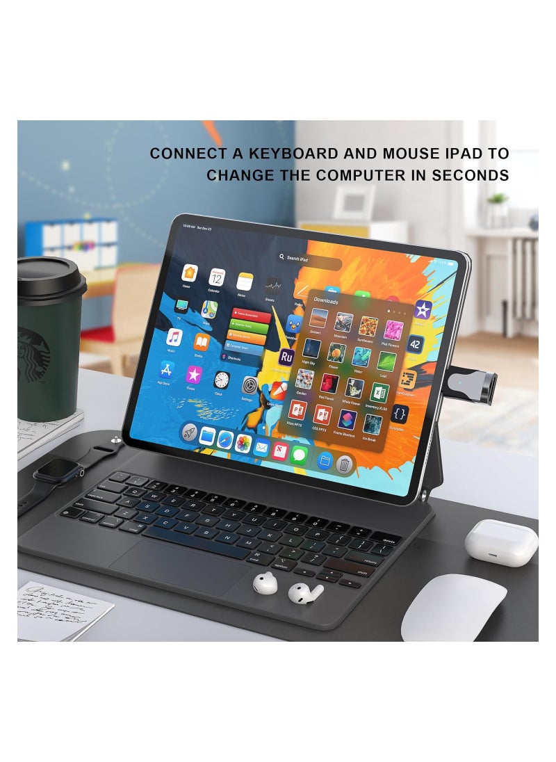 Excefore Mini Lightning to USB 3.0 Camera Adapter for iPhone, iPad, and Other Apple Devices  - Image 2