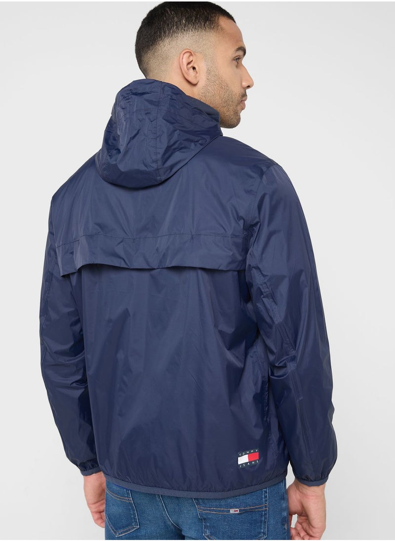 TOMMY JEANS - Logo Windbreaker Jacket - Image 1