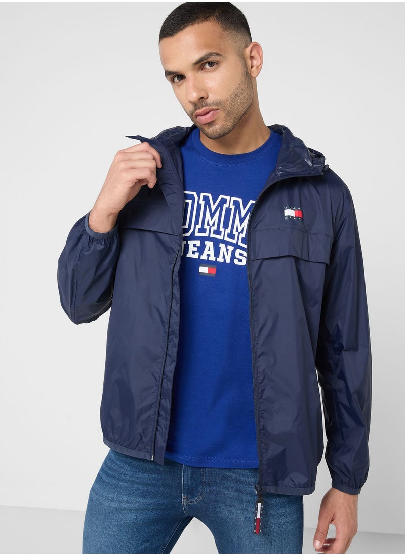 TOMMY JEANS - Logo Windbreaker Jacket - Image 1