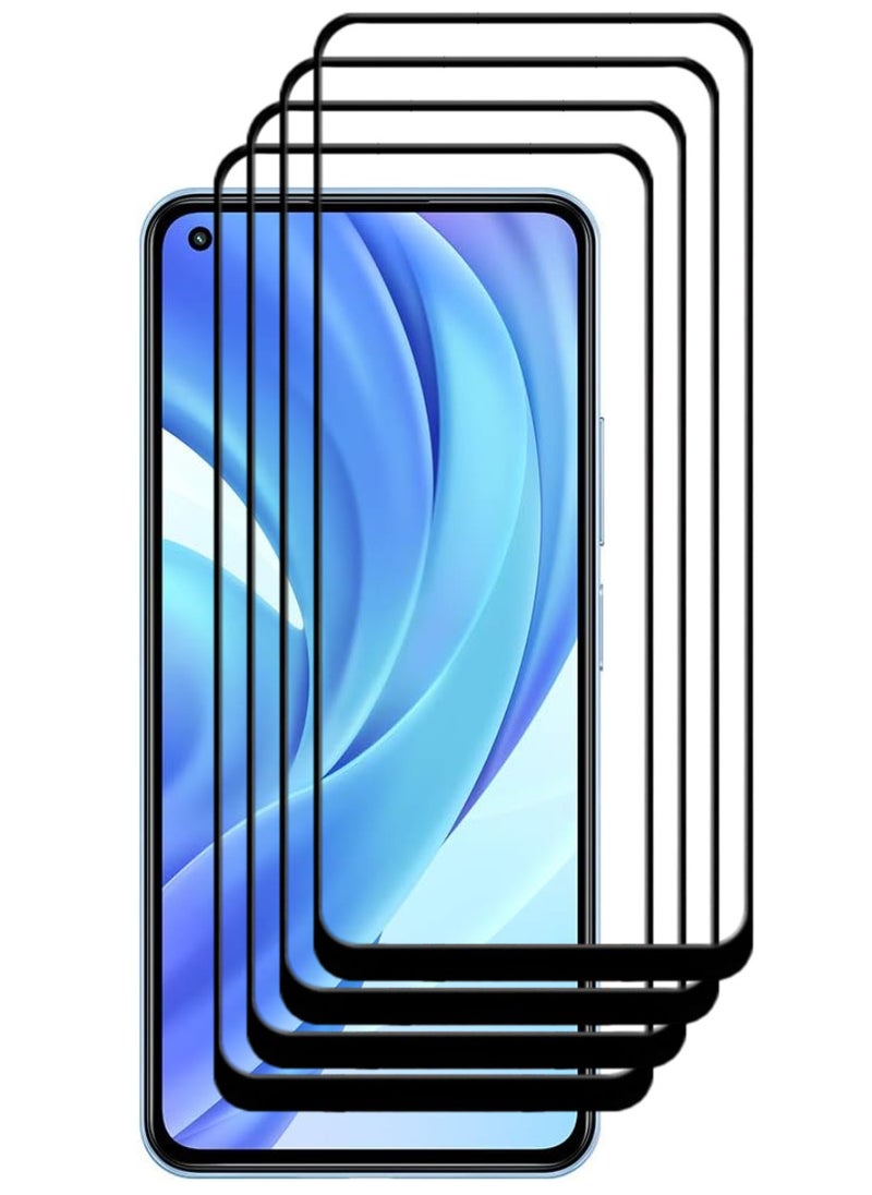 ACLIX 4 Pieces Antistatic ESD Dustproof Premium Quality High Definition Tempered Glass Screen Protector Designed For Xiaomi Mi 11 Lite - Image 1