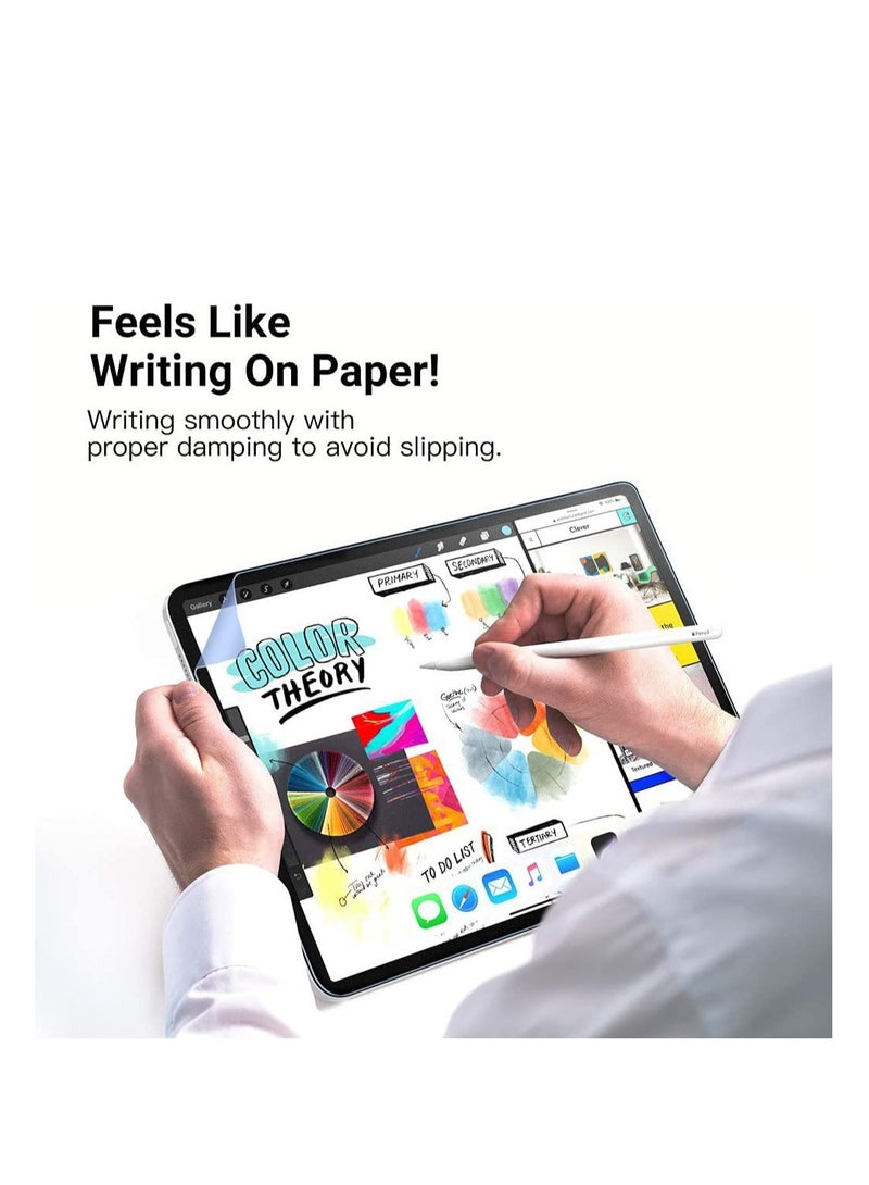حامي شاشة شعور الورق لمايكروسوفت سيرفيس برو 10 2024 / سيرفيس برو 9 2022 / سيرفيس برو 8 (13 بوصة) / سيرفيس برو X، فيلم واقي غير لامع مضاد للوهج متوافق مع قلم اللمس للرسم والكتابة - Image 3