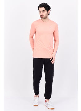 Avalanche Men Sportwear Fit Long Sleeves Outdoor T-Shirt, Pink Combo  - Image 3
