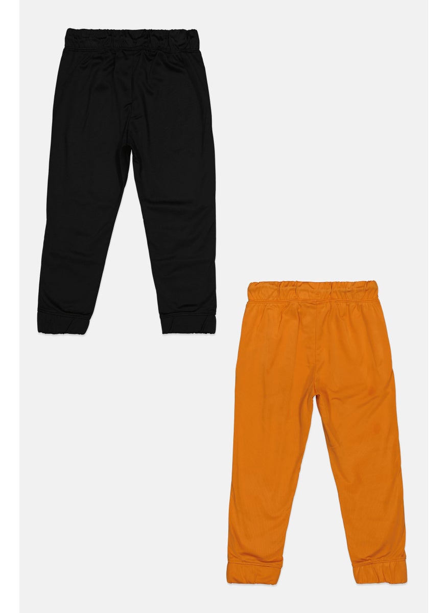 Body Glove Toddlers Boy 2 Pieces Brand Logo Sweatpants, Black  - Image 2