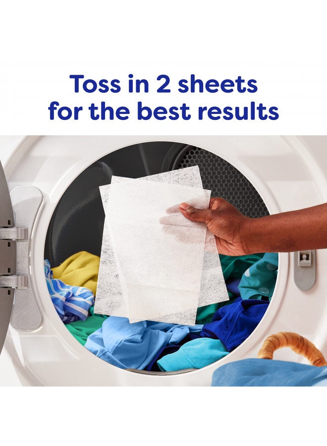 Bounce Free & Gentle Unscented Fabric Softener Dryer Sheets for Sensitive Skin, 120 Count - Image 5