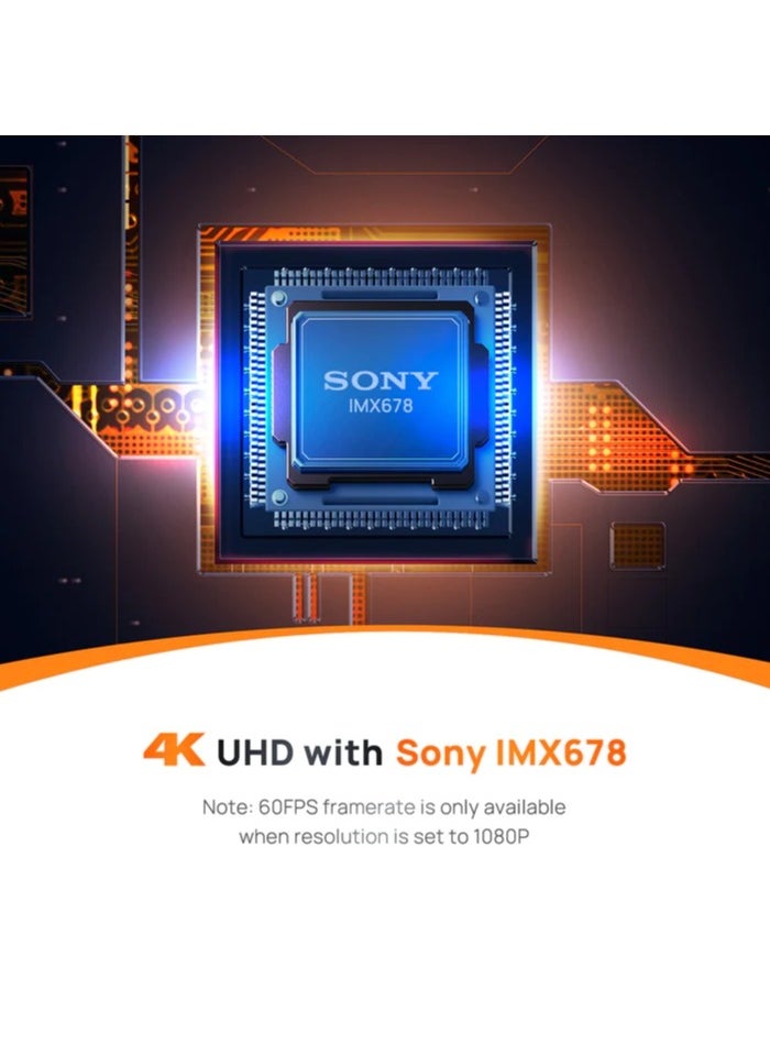 70mai - 70mai A810-2  Dash Cam Set True 4K HDR Dual Vision, Built-in GPS Logger, ADAS, Starvis 2 IMX 678 150° Wide Sensor, Optional Parking Mode with Motion Detection & Time Lapse - Image 1