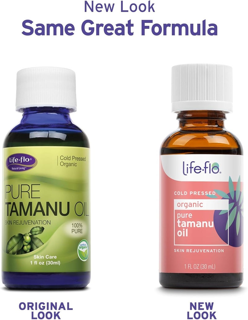 Life-flo Organic Pure Tamanu Oil for Skin Rejuvenation - 1 Fl Oz (30 mL) - Image 2