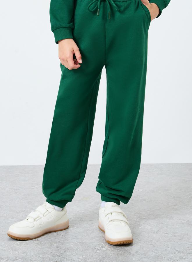 ستايلي طقم سويت شيرت بطبعة ميشيغان مع جوغر - Image 5