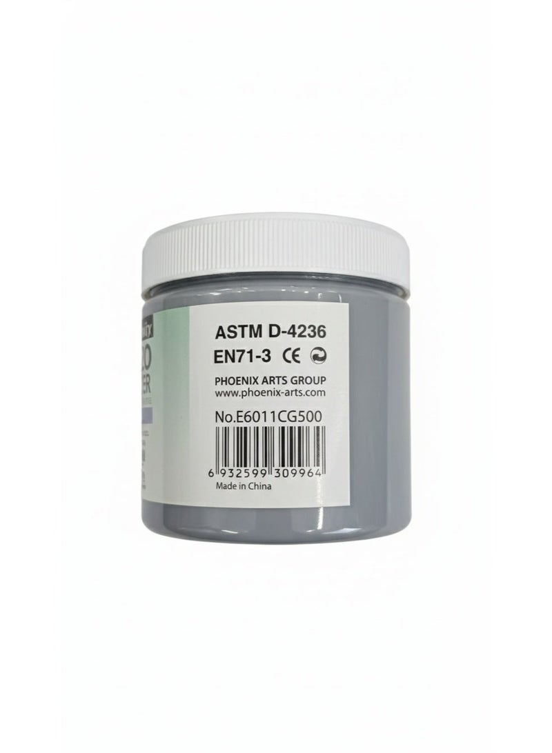Phoenix - Gesso Primer Artists Choice - Grey - 500ml - Image 2