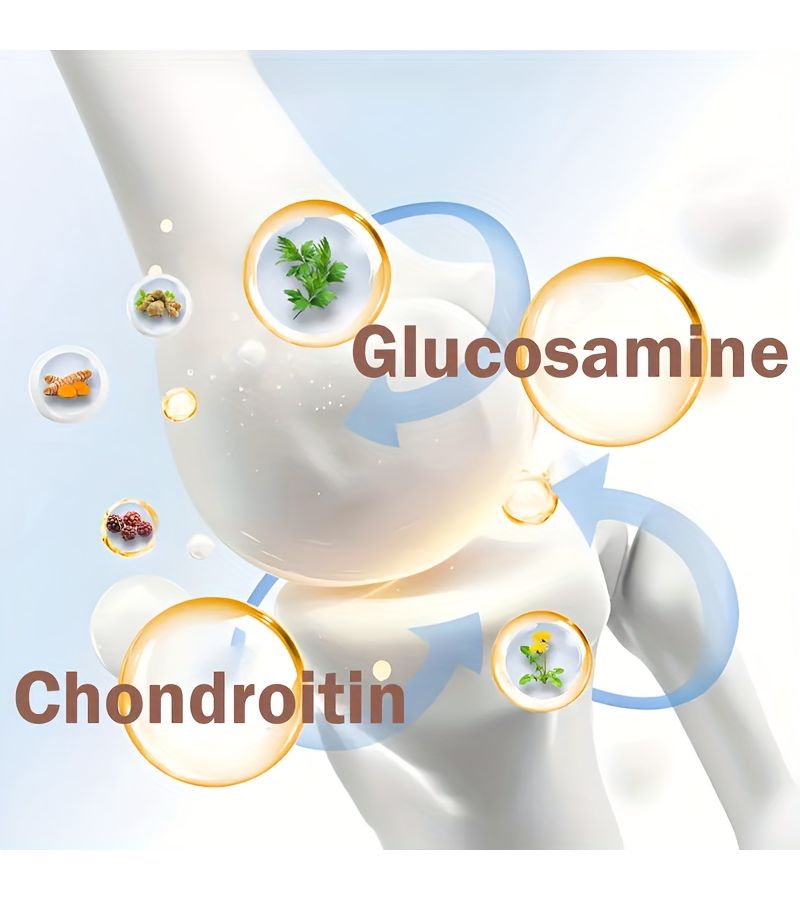56 Pcs Joint Bandage with Glucosamine Chondroitin Breathable for Knee Back Hip Elbow - Image 4