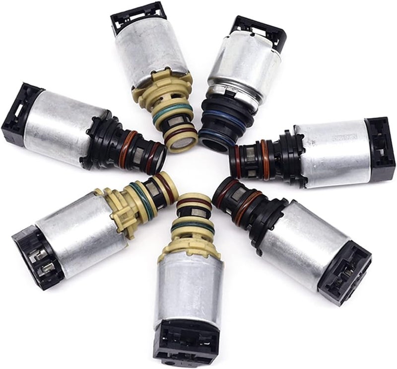 6T30 Transmission Solenoid Valve Compatible with GM Chevrolet Buick 6T40 6T45 6T50 pack of 7