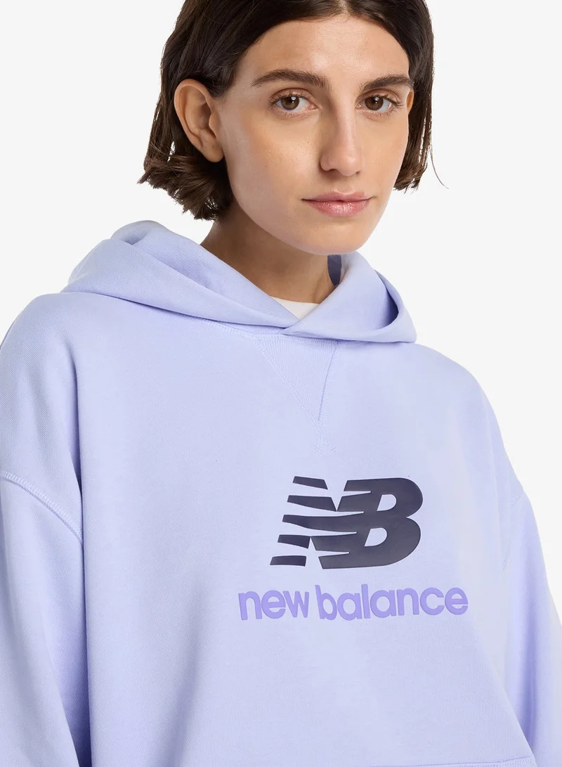 New Balance Athletics French Terry Logo Hoodie