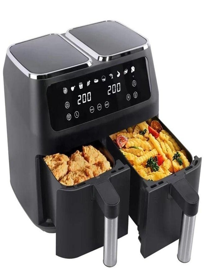 sokany - Air Fryer With Disposable Paper Electric 8 Liters Hot Oven Cooker LCD Digital Touch Screen 2800W - Image 1