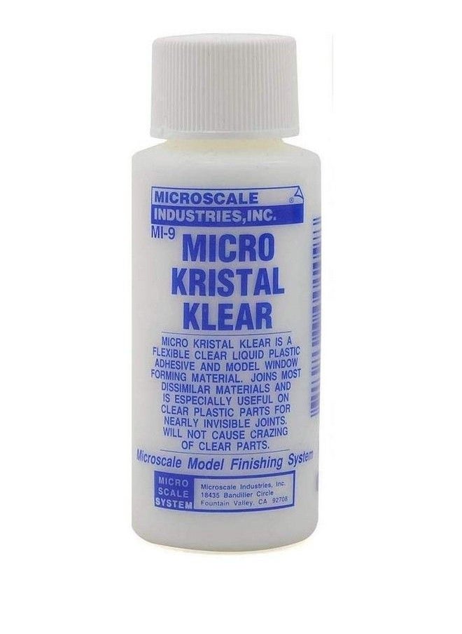 SPICE of life - Microscale Industries Inc. Micro Set Micro Sol Micro Mask Micro Kristal Klear 1 Oz. Bottles One Of Each With Make Your Day Paintbrush Set - Image 1