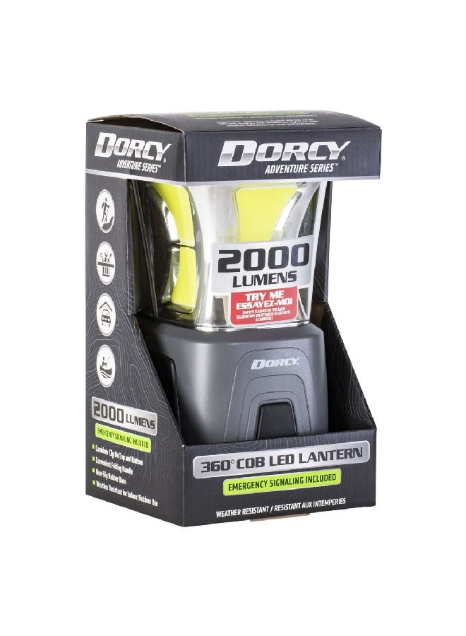 دورسي فانوس سلسلة مغامرات 2000 لومن رمادي وأسود 24.5 × 13.2 × 14.75 سم 41-3119 - Image 5