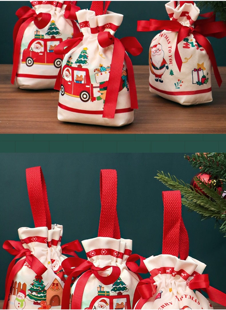 Generic - New Christmas Gift Bag with High Quality Christmas Small Gift Packaging Christmas Eve Gift Apple Packaging Box - Image 1
