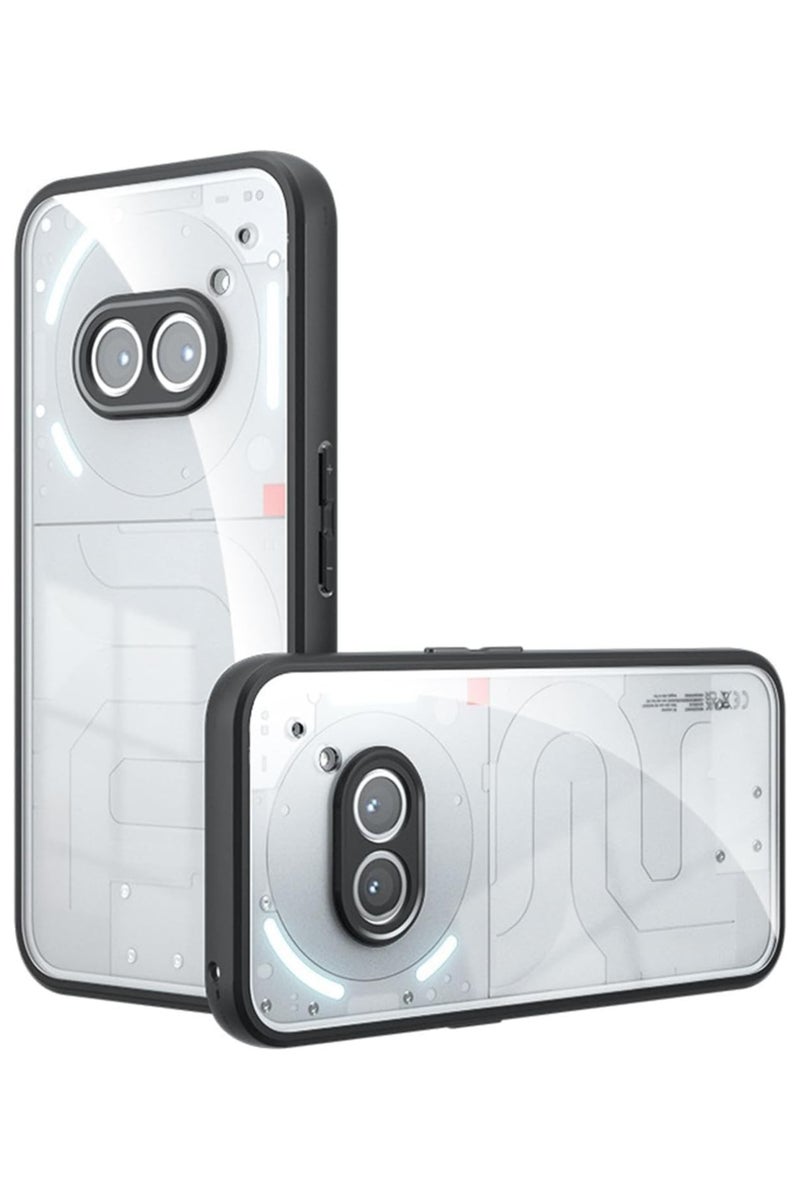 Lynacz Original Case for Nothing Phone 2a / 2a Plus Shockproof Crystal Clear Hard Back Cover [Anti-Yellowing] 360 Degree Protection TPU Bumper Transparent - Image 2