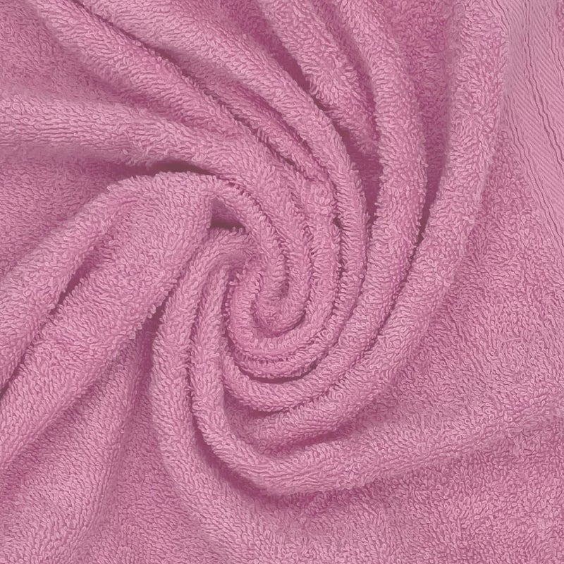 Sassoon Anatolia 1 Piece Cotton Face Towel/Hanky in 500 GSM (30cm X 30cm) - Pink - Image 3