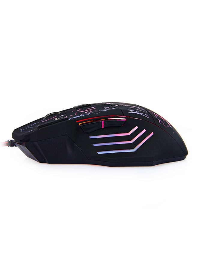 LED USB Wired Gaming Mouse Black - Image 3