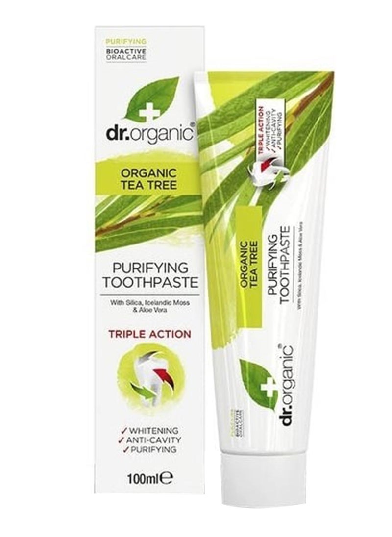 dr.organic Dr.Organic Tea Tree Toothpaste 100 Ml 