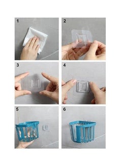 AG E-Com AG ECom Toilet Paper Holder BathroomKitchen Self Adhesive Sticker Tissue Roll Wall Mounted Pack of 1  - Image 5
