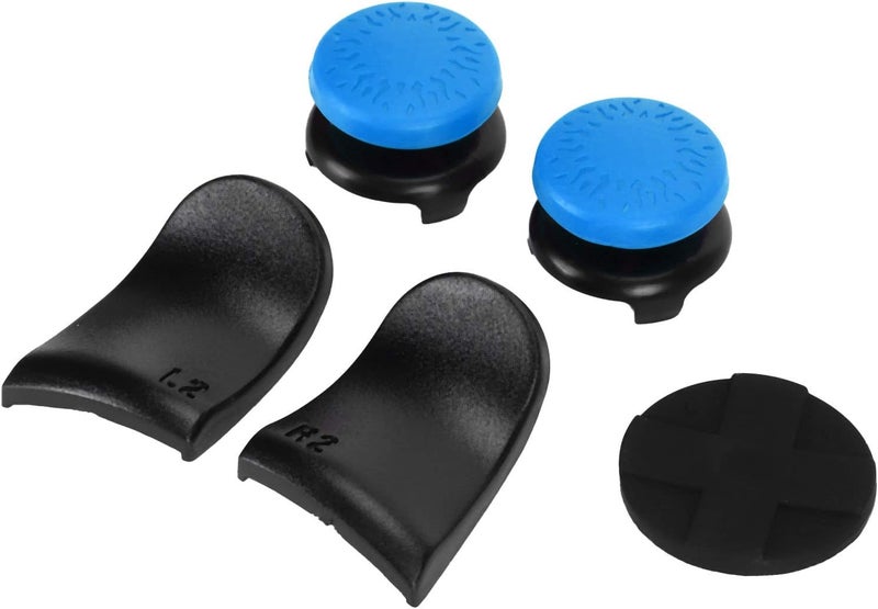Phefopkp6gamegdc 13 Model Thumb Stick Grip Cap Set With L2 R2 Trigger Extender For Game Controller - Image 1