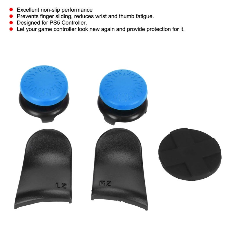 Phefopkp6gamegdc 13 Model Thumb Stick Grip Cap Set With L2 R2 Trigger Extender For Game Controller - Image 3