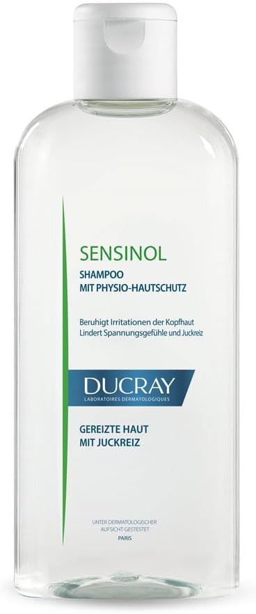 شامبو دوكراي سينسينول المضاد للحكة للعناية بالشعر للعناية بفروة الرأس الجافة والحكة مختبر سريرياً 200 مل