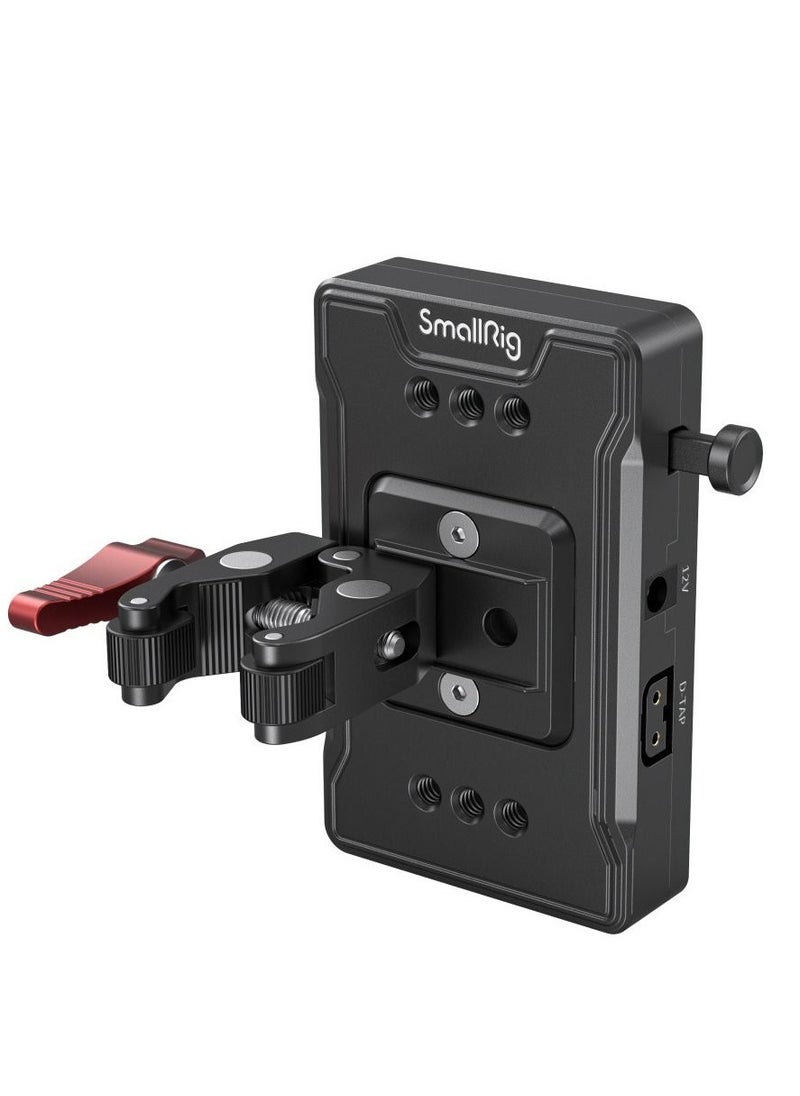 SMALLRIG - SmallRig 3497 V Mount Battery Adapter Plate with Super Clamp Mount - Image 1