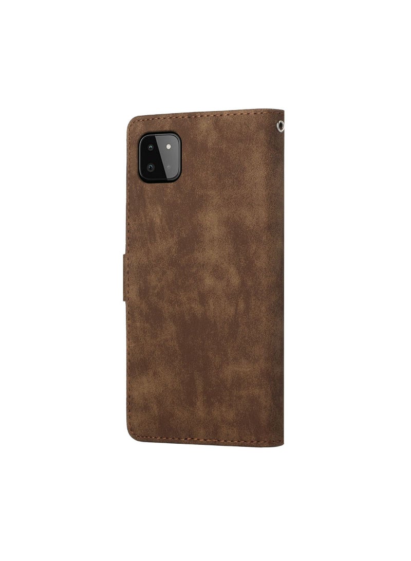 Loquat Suitable For Samsung Retro Wallet Phone Case  - Image 2