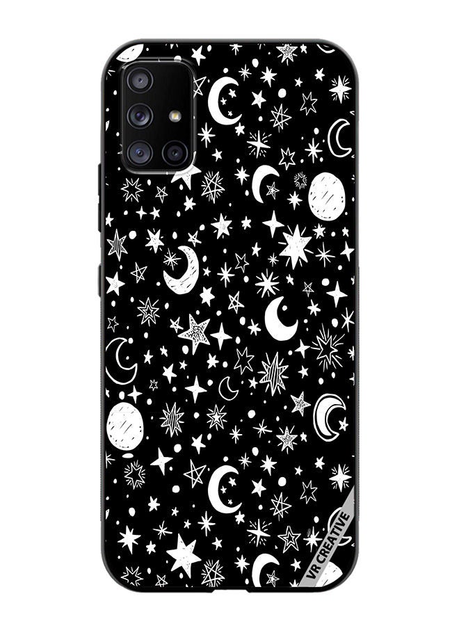 VR CREATIVE Protective Case Cover For Samsung Galaxy A51 5G Layer Design Multicolour - Image 1