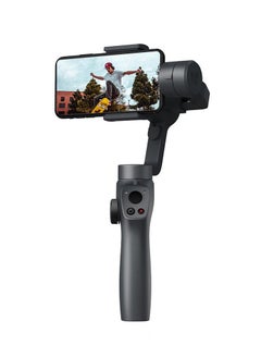 Funsnap Capture 2s Smartphone Camera Stabilizer 3 Axis Handheld Gimbal Stabilizer Bluetooth Connection Selfie Stick Anti-shake High Stability Action Camera Long Battery Life - Black
