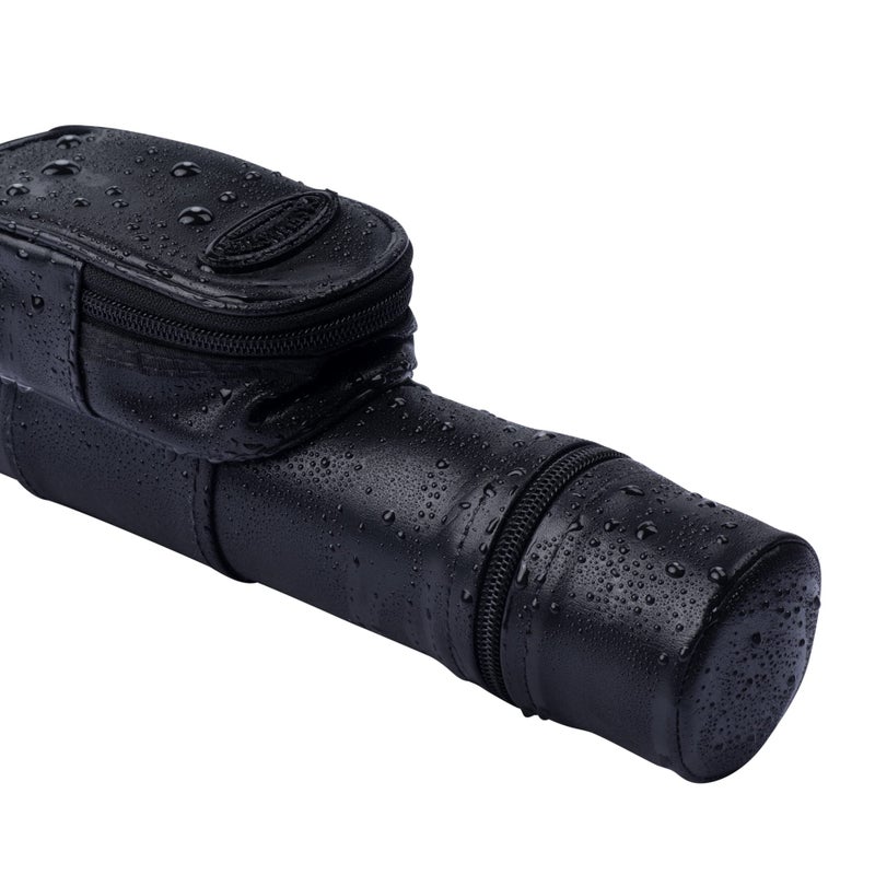 Casemaster Q-Vault Supreme Billiard/Pool Cue Hard Case, Holds 1 Complete 2-Piece Cue (1 Butt/1 Shaft), Black - Image 5